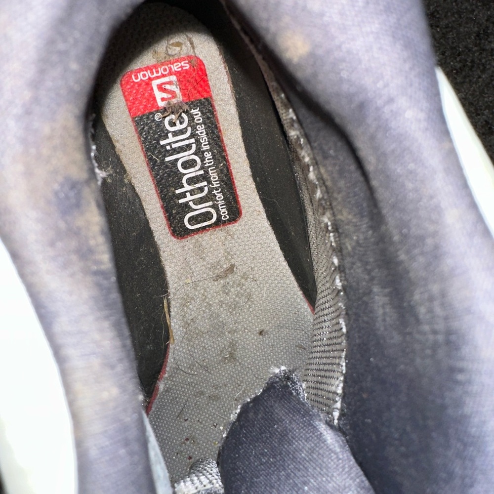 Salomon Gray Hiking Shoes - Picture 5 of 5